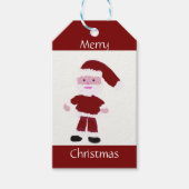 Santa Claus Cadeaulabel (Voorkant)