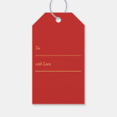Santa Claus - CadeauLabel (Achterkant)