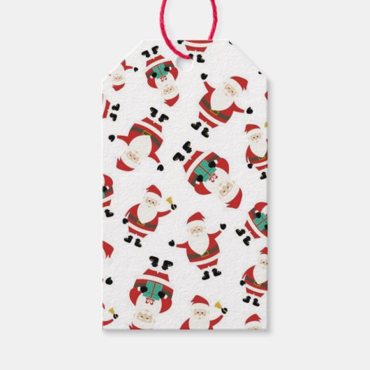 Santa Claus Cadeaulabel (Voorkant)