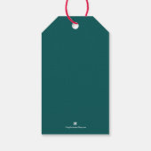 Santa Claus Cadeaulabel (Achterkant)