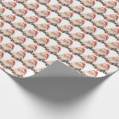 Santa Claus Cadeaupapier (Hoek)