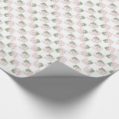 Santa Claus Cadeaupapier (Hoek)