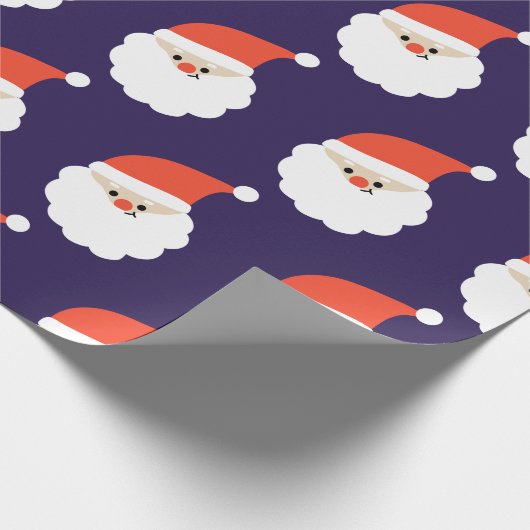 Santa Claus Cadeaupapier (Hoek)