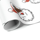 santa claus cadeaupapier (Rol Hoek)