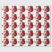 SANTA CLAUS CADEAUPAPIER (Vlak)
