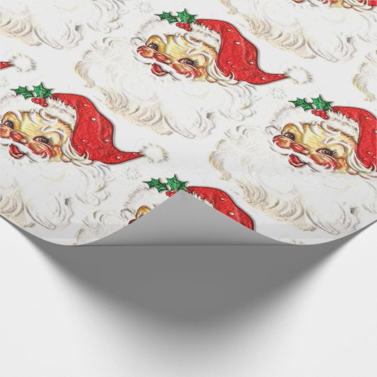 Santa Claus Cadeaupapier (Hoek)