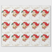 Santa Claus Cadeaupapier (Vlak)