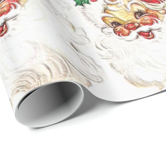 Santa Claus Cadeaupapier (Rol Hoek)