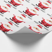 Santa Claus Cadeaupapier (Hoek)