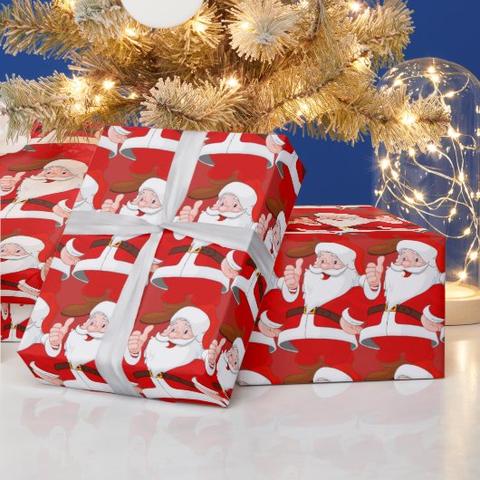 Santa Claus Cadeaupapier (Feestdagen)