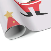 Santa Claus Cadeaupapier (Rol Hoek)