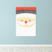 Santa Claus Canvas Afdruk (Insitu (Houten vloer))