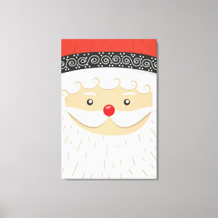 Santa Claus Canvas Afdruk