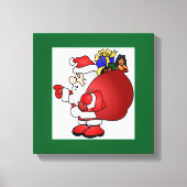 SANTA CLAUS CANVAS AFDRUK (Voorkant)