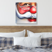 Santa Claus Canvas Afdruk (Insitu (Slaapkamer))