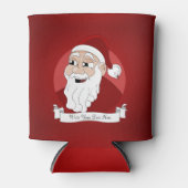 Santa Claus Cartoon Koelbox Blikjeskoeler (Voorkant)
