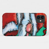 Santa Claus Case-Mate iPhone Case (Achterkant (horizontaal))