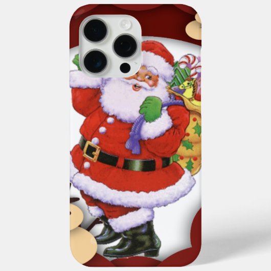 Santa Claus Case-Mate iPhone Case (Achterkant)