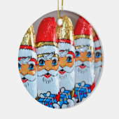Santa Claus Chocolates Ornament Round (Links)