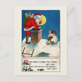 SANTA CLAUS CHRISTMAS BRIEFKAART