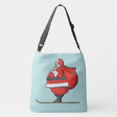 SANTA CLAUS CHRISTMAS CROSS BODY BAG PURY CROSSBODY TAS (Achterkant)