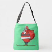 SANTA CLAUS CHRISTMAS CROSS BODY BAG PURY CROSSBODY TAS (Achterkant)