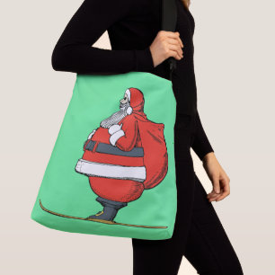 SANTA CLAUS CHRISTMAS CROSS BODY BAG PURY CROSSBODY TAS