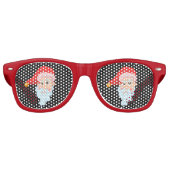 SANTA CLAUS CHRISTMAS FUN SUNGLASSES SHADES RETRO ZONNEBRIL (Voorkant)