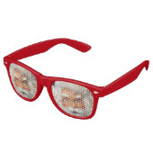 SANTA CLAUS CHRISTMAS FUN SUNGLASSES SHADES RETRO ZONNEBRIL (Gekanteld)