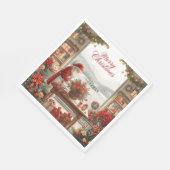 Santa Claus Christmas greeting from airport  Servet (Hoek)