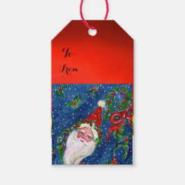 SANTA CLAUS , CHRISTMAS NIGHT CADEAULABEL