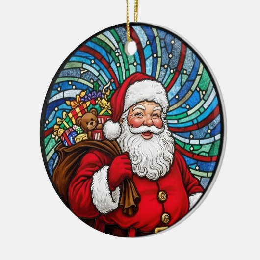 Santa Claus Christmas Ornament (Links)