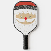 SANTA CLAUS CHRISTMAS PICKLEBALL PADDLES (Voorkant)