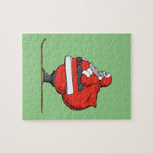 SANTA CLAUS CHRISTMAS PUZZLE LEGPUZZEL (Horizontaal)