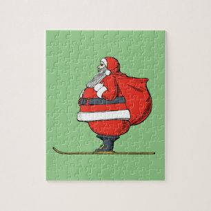 SANTA CLAUS CHRISTMAS PUZZLE LEGPUZZEL