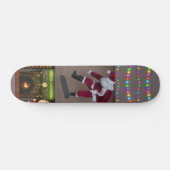 SANTA CLAUS CHRISTMAS SKATEBOARD DECK (Horizontaal)
