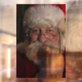 SANTA CLAUS CHRISTMAS WINDOW CLING RAAMSTICKER (Vel 2)