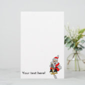 Santa Claus clipart Briefpapier (Staand voorkant)