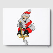 Santa Claus clipart Gastenboek (Achterkant)