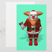 Santa Claus Clown (Voorkant / Achterkant)
