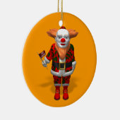 Santa Claus Clown Keramisch Ornament (Rechts)
