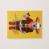 Santa Claus Clown Legpuzzel (Horizontaal)