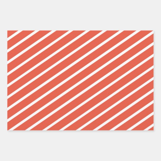 SANTA CLAUS COLLAGE Wrapping Paper Flat SET (Voorkant 3)