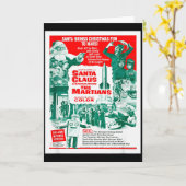 Santa Claus Conquers The Martians Kaart (Gele Bloem)