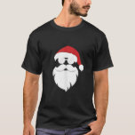 Santa Claus Cool Beard Pet Zonnebril Fun Christmas T-shirt<br><div class="desc">Santa Claus Cool Beard Pet Zonnebril Fun Christmas Holiday Tanktop</div>