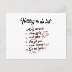 Santa Claus Cool kerstgeek Funny Gift Idee Briefkaart