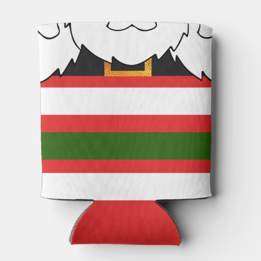 Santa Claus Costume Blikjeskoeler (Achterkant)