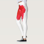 Santa Claus Costume Glitter-kerstLeggings Leggings (Links)