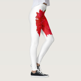 Santa Claus Costume Glitter-kerstLeggings Leggings