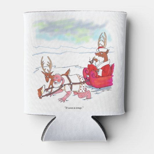 Santa Claus Coup can cooler (Voorkant)